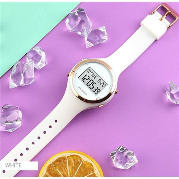 Outdoor Sport Watches Alarm Clock 5Bar Waterproof LED Digital Watch - Picture 2 of 7
